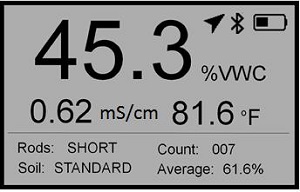 TDR 350便攜式土壤水分溫度電導率速測儀