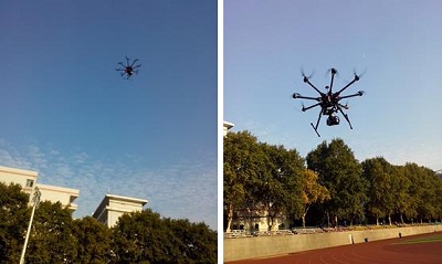 點(diǎn)將科技無人機(jī)光譜測量系統(tǒng)在中國地質(zhì)大學(xué)（武漢）順利完成驗(yàn)收