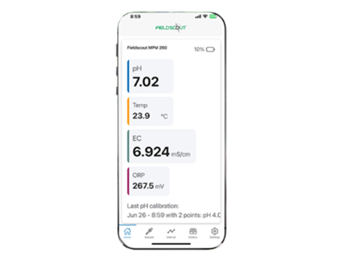 無線藍牙土壤原位pH/EC/ORP計 無線藍牙土壤原位pH/EC/ORP計